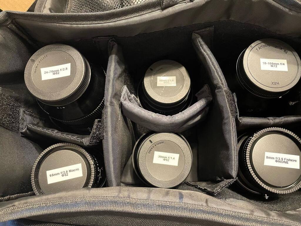NickDrudge's tweet photo. Today’s solution for lens organization and storage. https://t.co/aRGhERDuYj