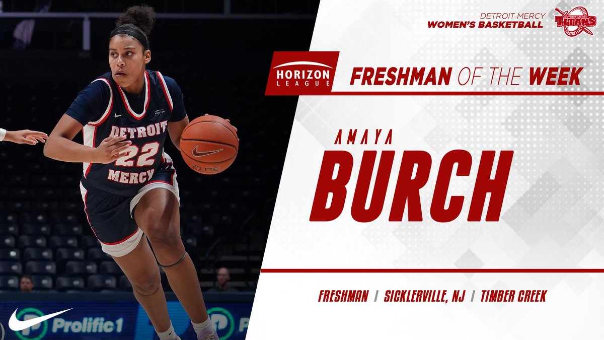 The future is bright for this fabulous freshman!! Congrats <a href="/amayaaa_5/">mayaa🫶🏽</a> 😎 
🏀bit.ly/3Ge2jv0
#DetroitsCollegeTeam⚔️