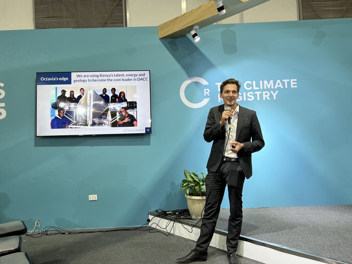 Inspiring week at #cop27. We are proud to showcase our team's great achievements and our vision for Kenya as the place where we will turn the tide on climate change.

Catch some of our highlights:
 - unfccc.int/event/carbon-d…
 - vimeo.com/769442775
 - vimeo.com/768996058