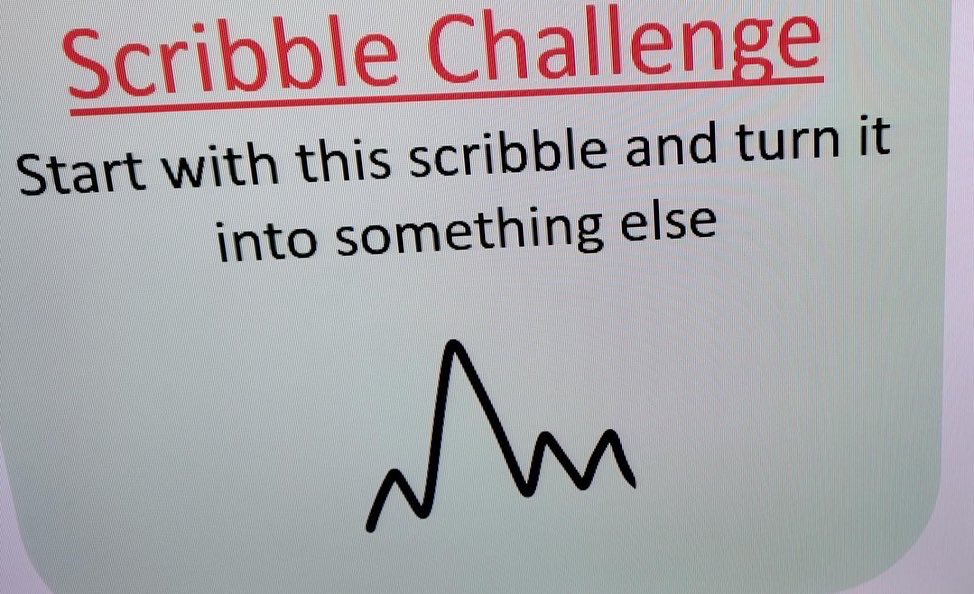 TurriffPrimary's tweet photo. The scribble challenge was one of the options in P5A today as their morning starter. Look at some of the pictures they managed to create. #morningstarter #scribblechallenge #p5a https://t.co/JECC5GoxZW