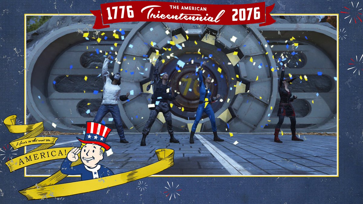 tooniversal's tweet photo. Thank you all for Tooning in to today's #Fallout76 stream! It was fun sharing memories of the last 4yrs of 76! Thank you all for your support over the last 4yrs. I don't know where my career would be without Fallout & all of you. Toon in tomorrow @ 9am ET! We raided @FearHavok! https://t.co/FEORLppeUE