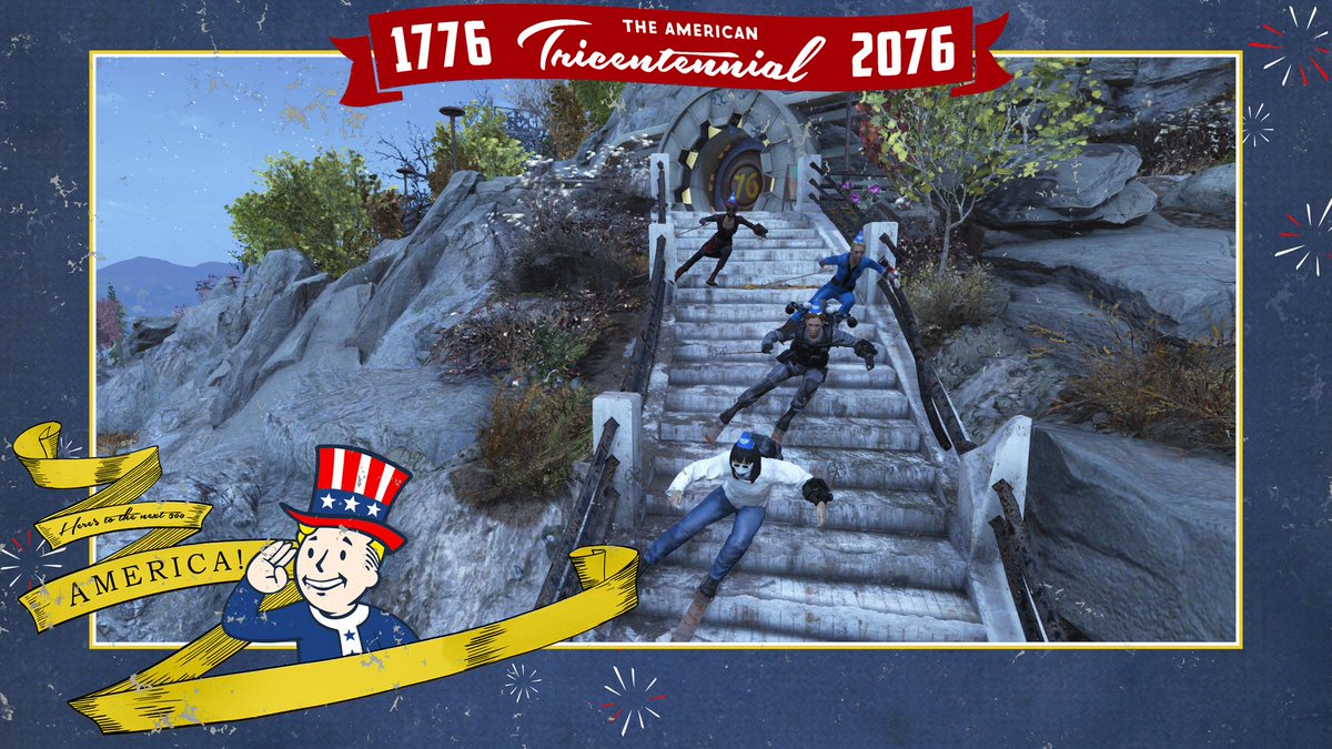 tooniversal's tweet photo. Thank you all for Tooning in to today's #Fallout76 stream! It was fun sharing memories of the last 4yrs of 76! Thank you all for your support over the last 4yrs. I don't know where my career would be without Fallout & all of you. Toon in tomorrow @ 9am ET! We raided @FearHavok! https://t.co/FEORLppeUE