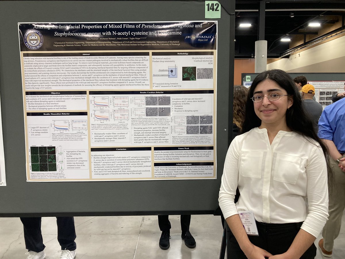 So proud of our <a href="/ChemePitt/">Pitt ChemE</a>  <a href="/PittEngineering/">Swanson School of Engineering</a> students presenting <a href="/ChEnected/">American Institute of Chemical Engineers (AIChE)</a> #AIChE2022 <a href="/Malena_Rybacki/">Malena Rybacki</a> <a href="/ninafratto/">nina</a> #H2P