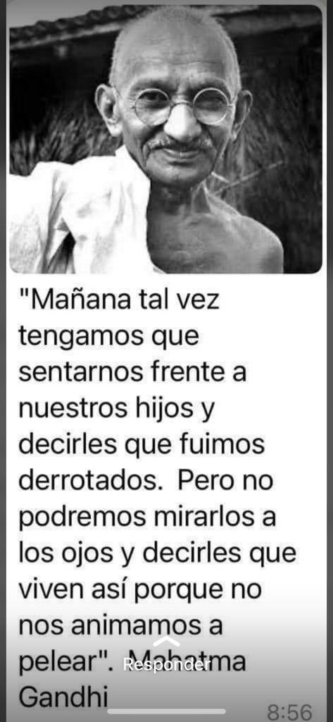 El PUEBLO CRUCEÑO está consciente, convencido y ha demostrado su espíritu de lucha y de hacer todo lo que sea necesario por la LIBERTAD y para dejar un mundo mejor para sus hijos.
