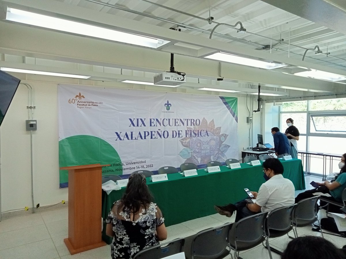 Estamos listos para iniciar la XIX edición del Encuentro Xalapeño de Física.