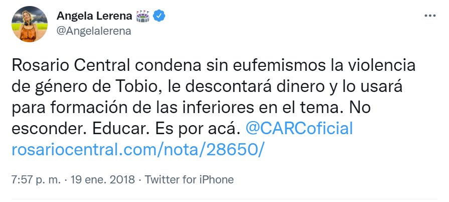 ARG_es_River's tweet photo. @_AnahiCorrea Con Rosario central - Con Boquita su club popular. Lo mismo hizo con el dolar a $30 y el dolar a $300. Nefasta, va para donde le conviene y defiende lo que le conviene. Asco. La gente no es idiota. https://t.co/eKKm3s3qhs