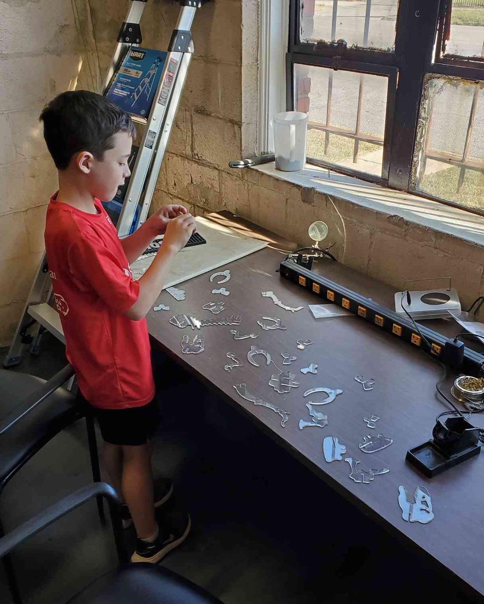 This dino model is BONE-afide cool! 🦖

The maker space is a place for all ages, skill sets and levels. Learn how you can foster creativity in your family by signing up to take a tour today!