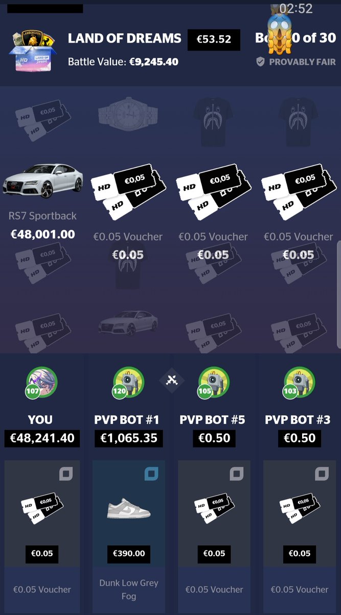 ProdigyDDK's tweet photo. Japan rtp is crazy 
Wtf @HypeDrop https://t.co/cOL8OdkOZ7
