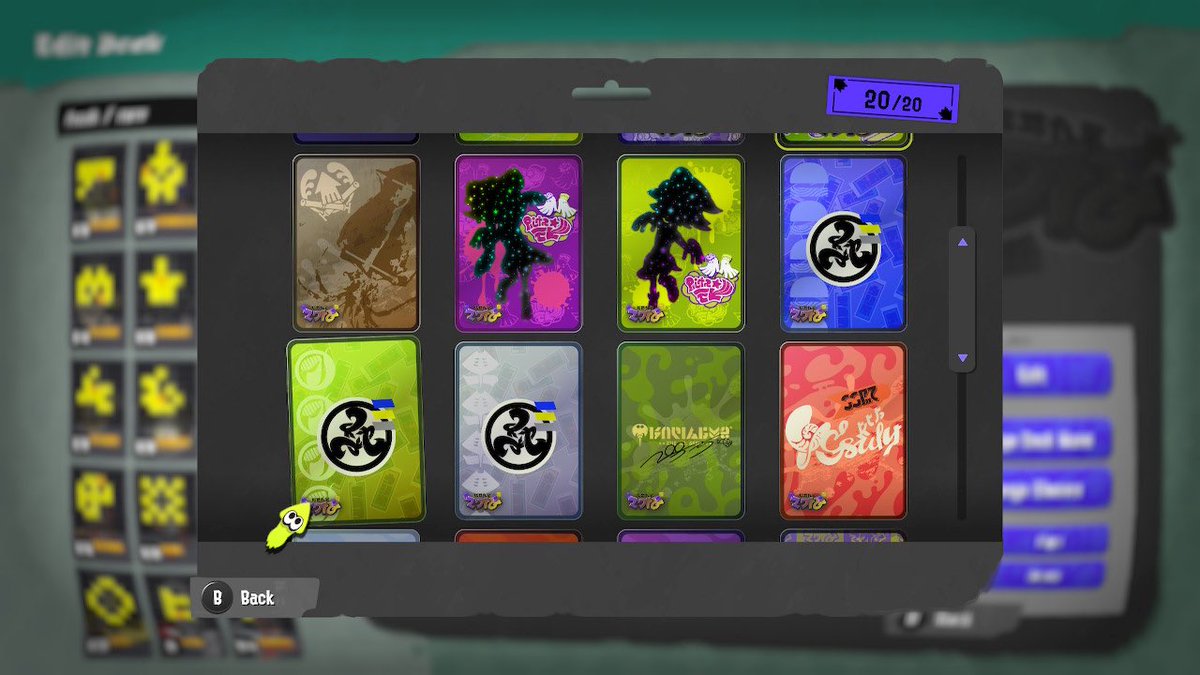 bekah ︎(•ω•) ︎ on Twitter "every tableturf card sleeve obtained AGAIN )"