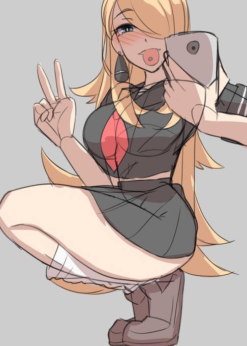 黒セーラーギャルシロナさん 