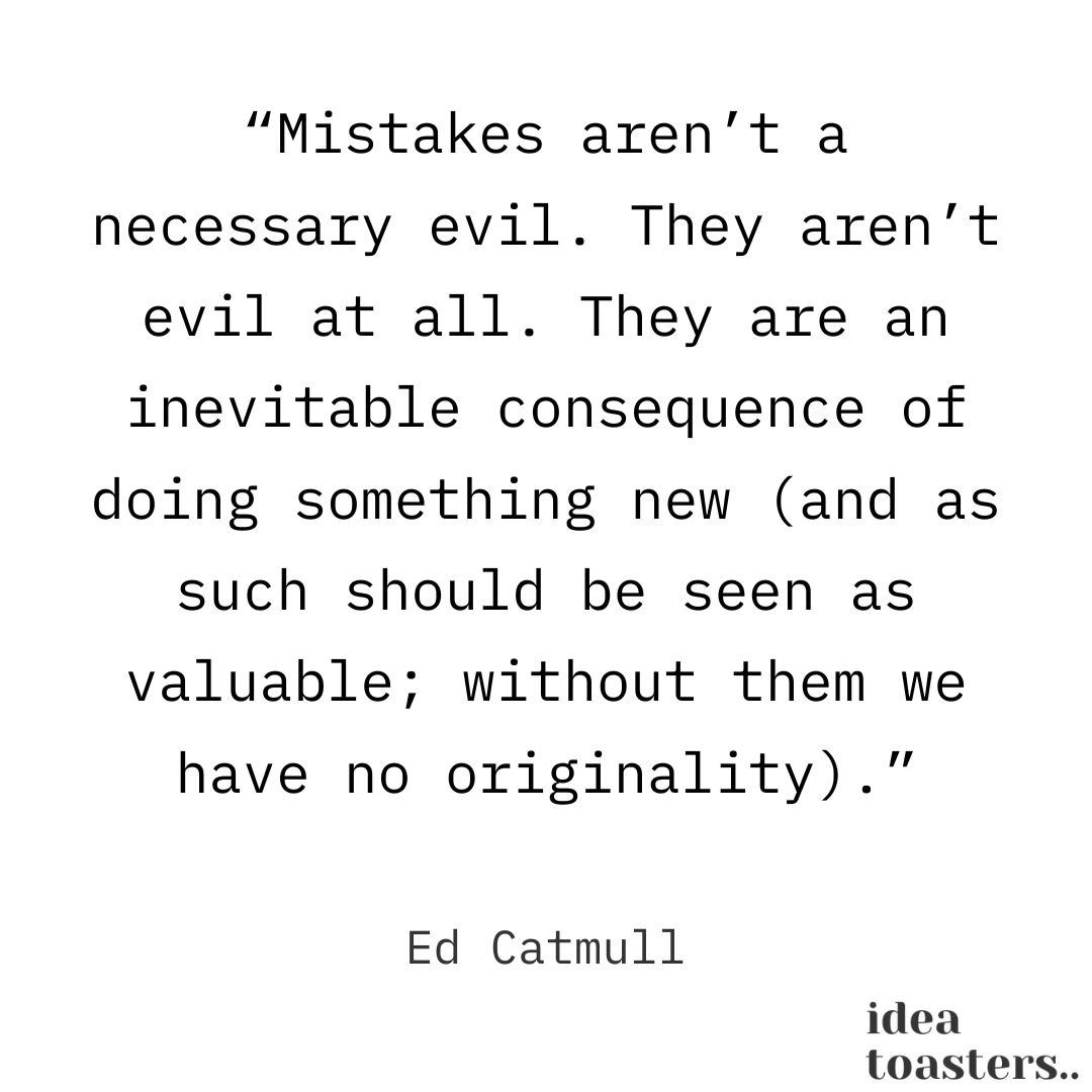 ideatoasters's tweet photo. Embrace the success behind mistakes.

#creativity https://t.co/1qx1bVtZNl