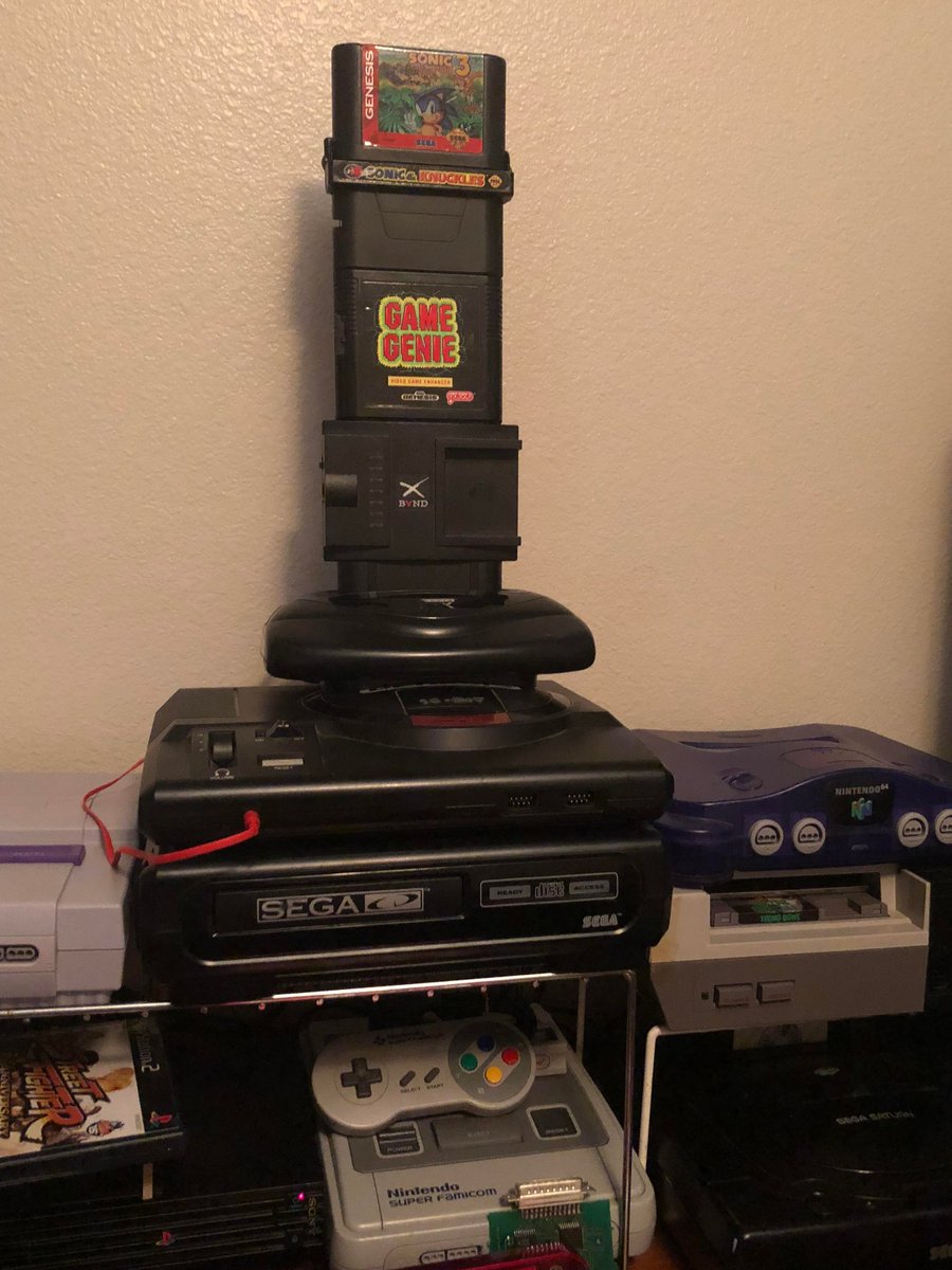 arcadeattackUK's tweet image. Not being funny, but you just can't do this with a Nintendo 🙊
Who loves the Tower of Power? Can you still do one with your setup? 
#gaming #retro #sega #games