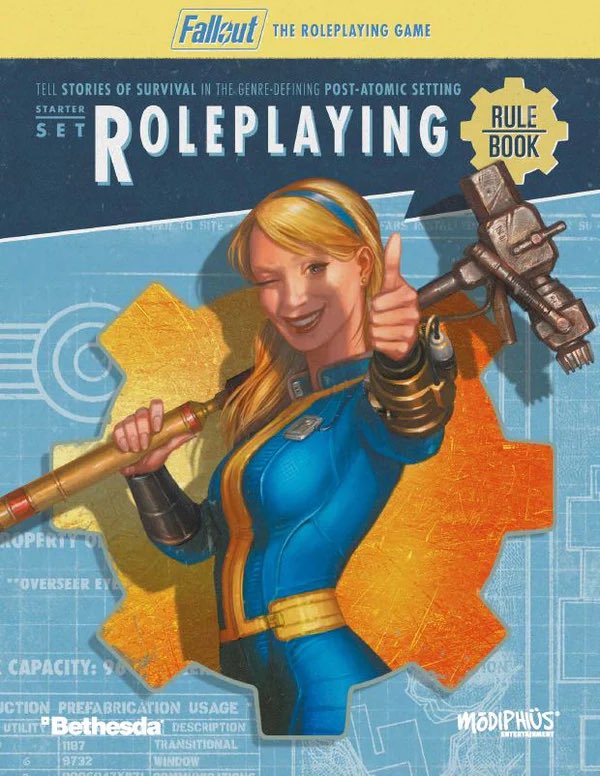 Modiphius's tweet photo. Fallout: The Roleplaying Game Starter Set
Roleplay as a unique character in the familiar setting of the Commonwealth around Boston!
UK- https://t.co/gK2ASp0Wg3
US- https://t.co/7DV88Xwi8P
#fallout #reclamationday #falloutcommunity https://t.co/d5NStbCRLB