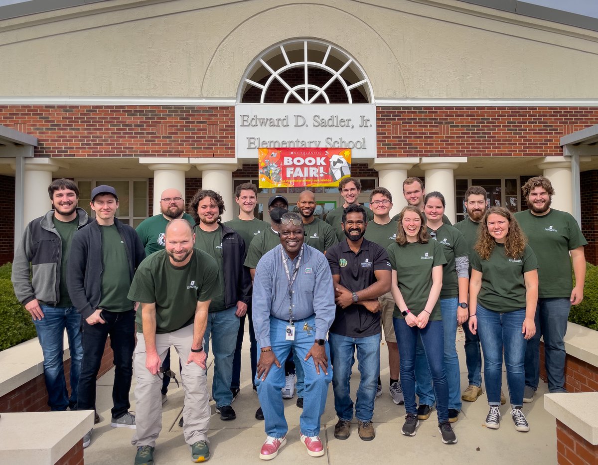 Hard to believe it’s been 2 weeks since our outreach event at Sadler Elementary! The 5th graders did an AWESOME job, setting a new record for the number of weights lifted in the wind turbine design competition. 

#CollegiateWind

cc <a href="/CLT_Engineering/">UNC Charlotte College of Engineering</a> <a href="/cltepic/">UNC Charlotte EPIC</a> <a href="/KidWind_Project/">KidWind Project</a>