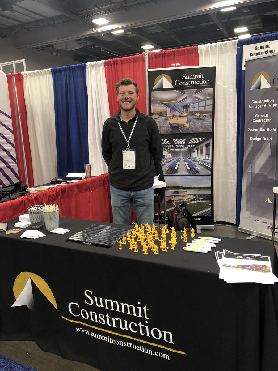 Happy to be at <a href="/OHschoolboards/">Ohio School Boards</a> #OSBACC #schoolconstruction #k12