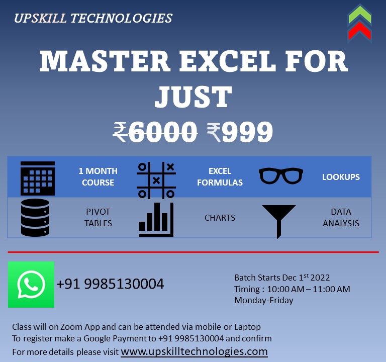 arsalan701's tweet image. Excel Online Training December Batch. Register today as few seats left. #excel #exceltraining #excelonline #999
