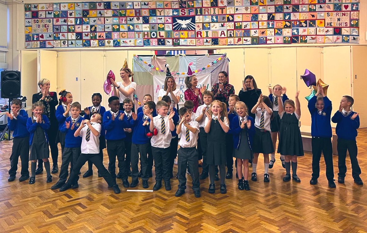 That’s a wrap on 16 days of R&amp;D for THE PARTY SHOW AFTERSHOW PARTY! Thank you to everyone who gave us a lift, especially the children at <a href="/HolySpiritWA9/">Holy Spirit Catholic Primary</a> <a href="/KVPrimarySchool/">KV Primary School</a> <a href="/Z_arts_mcr/">Z-arts</a> &amp; <a href="/KidzKlubLeeds/">KidzKlubLeeds</a> who helped us with ideas and feedback from the first day to the last 🥳