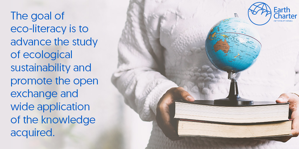 ECILocal's tweet image. Pillar 14 of the #EarthCharter states, &quot;Integrate into formal education and life-long learning the knowledge, values, and skills needed for a sustainable way of life.&quot; Learn more about upcoming courses: tinyurl.com/ECICourses.

#EarthCharterLocal #ecoliteracy #sustainability