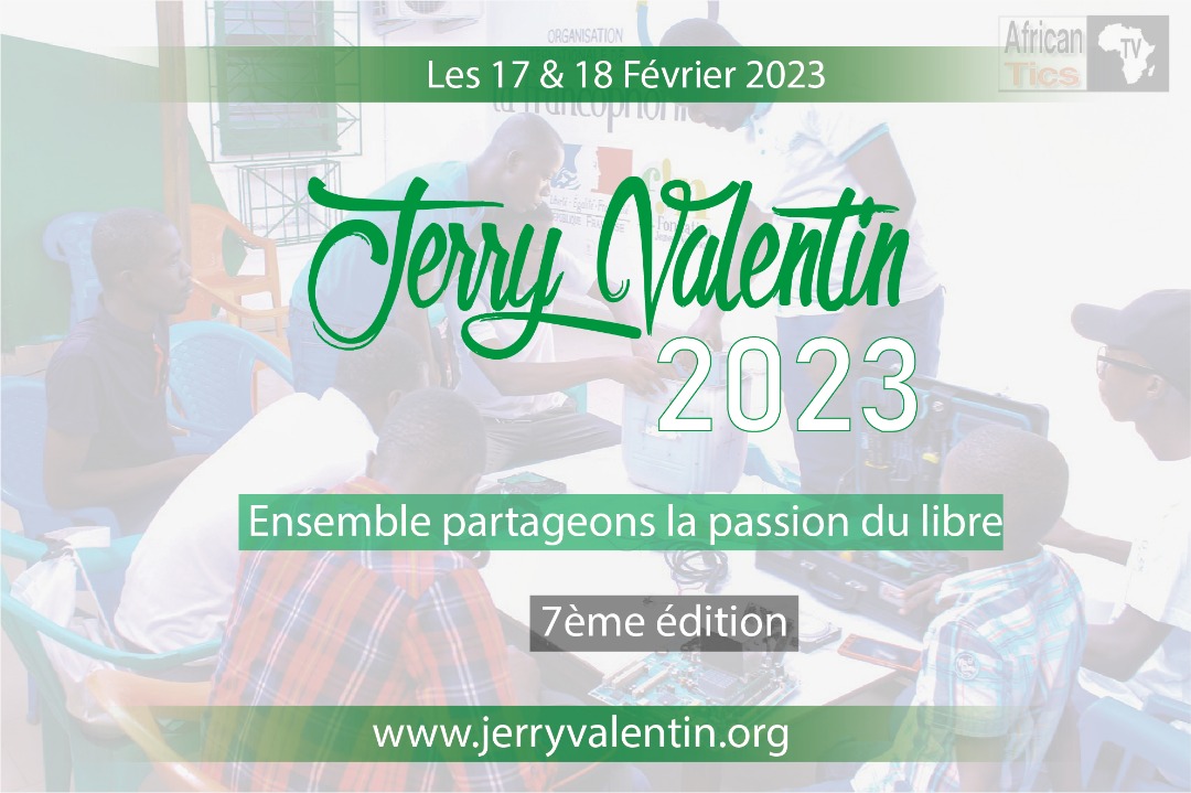 #Jerryvalentin2023
7 ans ça se fête 🥳 
Cette 7ieme édition nous réserve beaucoup de surprises et d'innovations. Elle va réunir tous les  acteurs du libre de toutes générations 😏 et Honorer les contributeurs les plus actifs🥰
<a href="/apifrorg/">apifrorg</a> <a href="/AyiyikohGraphic/">Ayiyikoh Graphic School</a> <a href="/BLOLAB_BENIN/">BLOLAB Officiel</a> <a href="/Emmabuntus/">Collectif Emmabuntüs ♻️💻🐧</a>