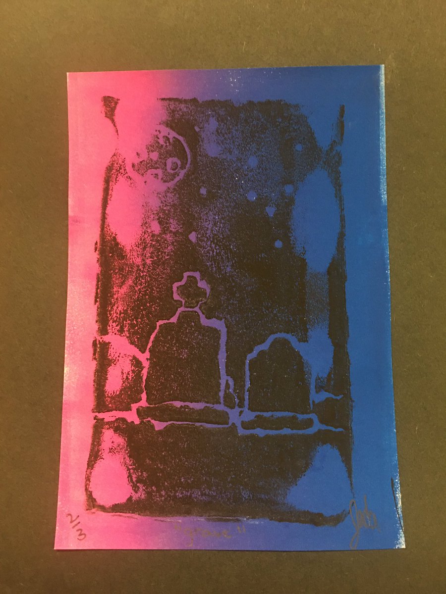Grade 8's blew it out of the park with their Printmaking project on "Fear." They fused medium and meaning in the best way!
