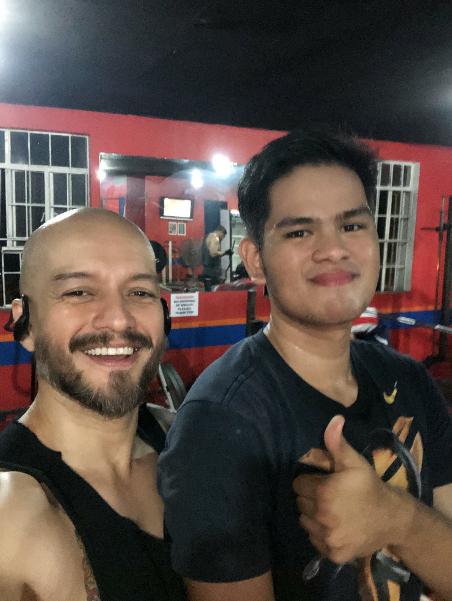 JOVIT MOYA on Twitter "You can workout anytime kahit gabi na kaya