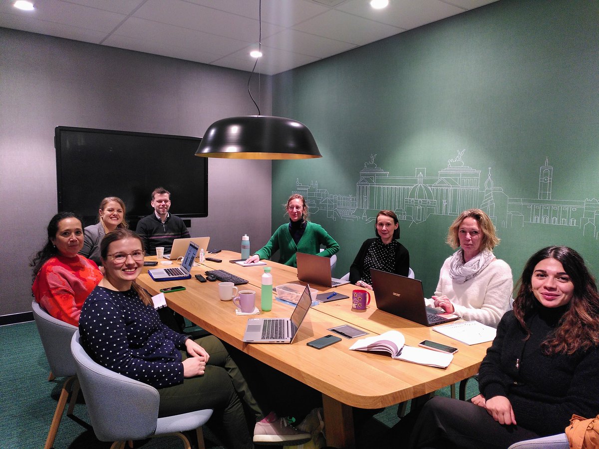 Say hi to the coreteam of the #OpenScience Programme! 
We’re meeting every other week to discuss our progress, currently preparing the programme’s midterm review.