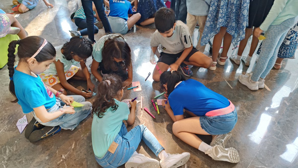 Tattoo making, Lego, bookmarks, reading corner, Origami, Read alouds! What else do we need to make a perfect Children's day?
Kudos to Gr 4 Stuco team for making our students day special <a href="/ManjriSodha/">Manjri Sodha</a> <a href="/KrshmaMehra/">Krshma Mehra</a> <a href="/Pradnya6403/">Pradnya</a> <a href="/DrimalPereira/">Drimal Pereira</a> <a href="/oismumbai/">Oberoi International School</a> <a href="/ois_primary/">OIS Primary</a>