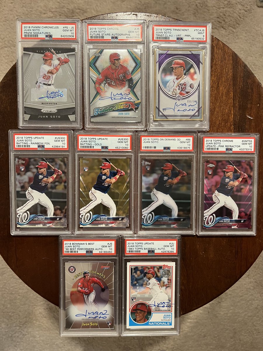 All of these are FS

Feel free to DM offers. Some are difficult to comp so not gonna post prices but happy to chat. Looking to move them.

🙏RTs Appreciated🙏