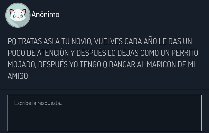 Mejor ni tengan pareja si hacen eso, que mala onda. — 🍄