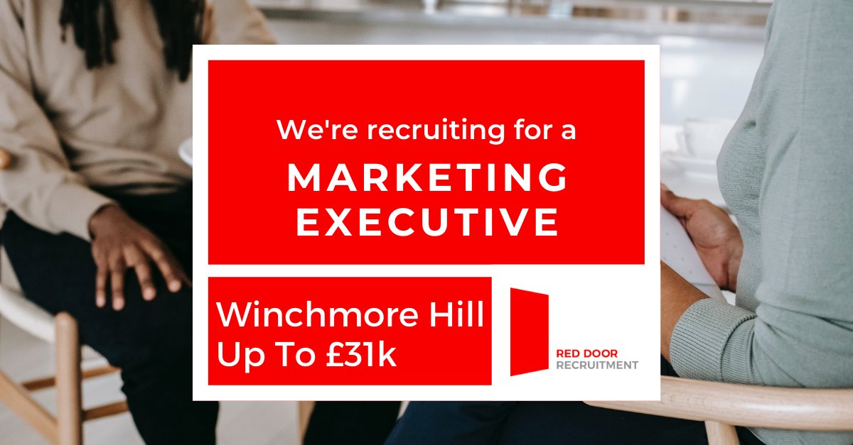 RedDoorRecr's tweet photo. Marketing Executive | Winchmore Hill | Up To £31k | Hybrid

Hybrid working: 2 days in the office and 3 at home

Interested?

https://t.co/hNZfP3cgRE

Call us 01727 899490 ☎️

Email your CV info@reddoorrecruitment.co.uk

#MarketingExecutive #Marketing #RedDoorJobs #Recruiting https://t.co/fMk7TV270z