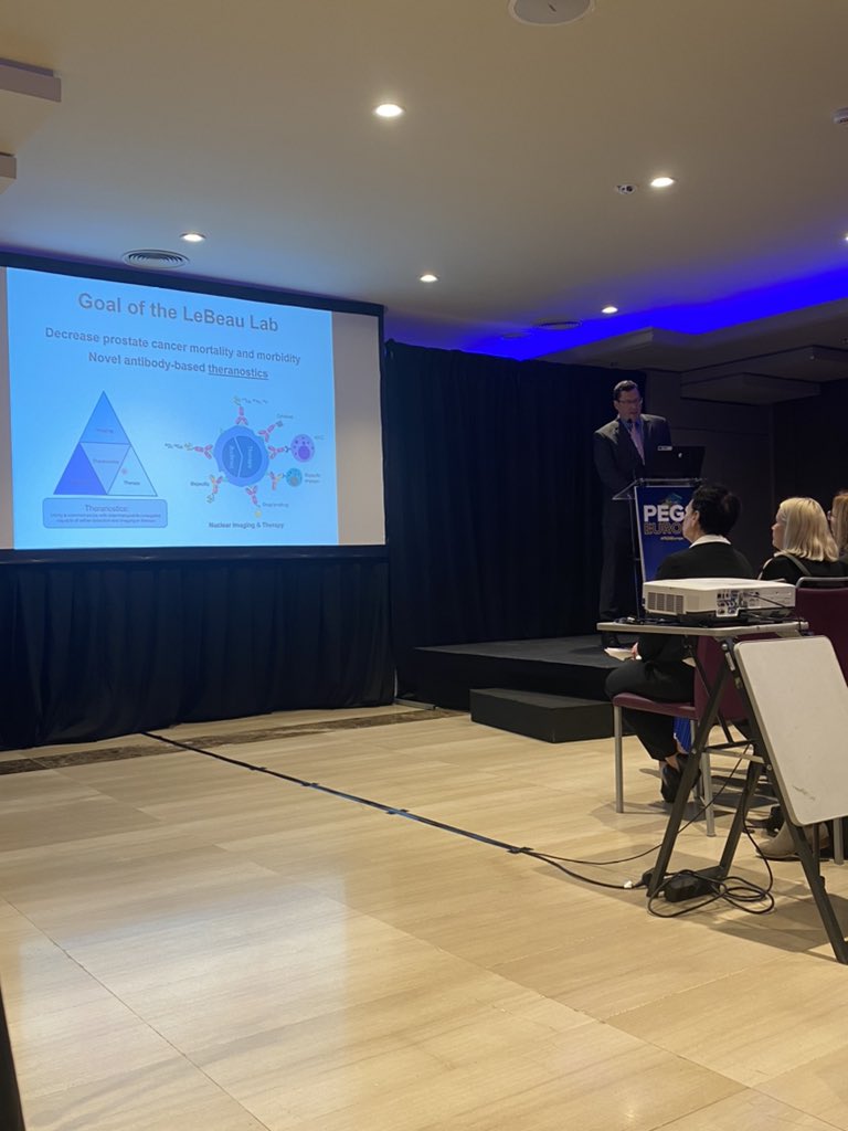 LeBeau Lab (@aaronlebeaulab) on Twitter photo Starting off PEGS Europe disseminating the exciting work of the LeBeau Lab! Always honored to talk at conferences especially one that is the pinnacle of the antibody development world.
<a href="/UWCarbone/">UW Health | Carbone Cancer Center</a> <a href="/uwsmph/">UW School of Medicine and Public Health</a> Starting off PEGS Europe disseminating the exciting work of the LeBeau Lab! Always honored to talk at conferences especially one that is the pinnacle of the antibody development world.
<a href="/UWCarbone/">UW Health | Carbone Cancer Center</a> <a href="/uwsmph/">UW School of Medicine and Public Health</a>