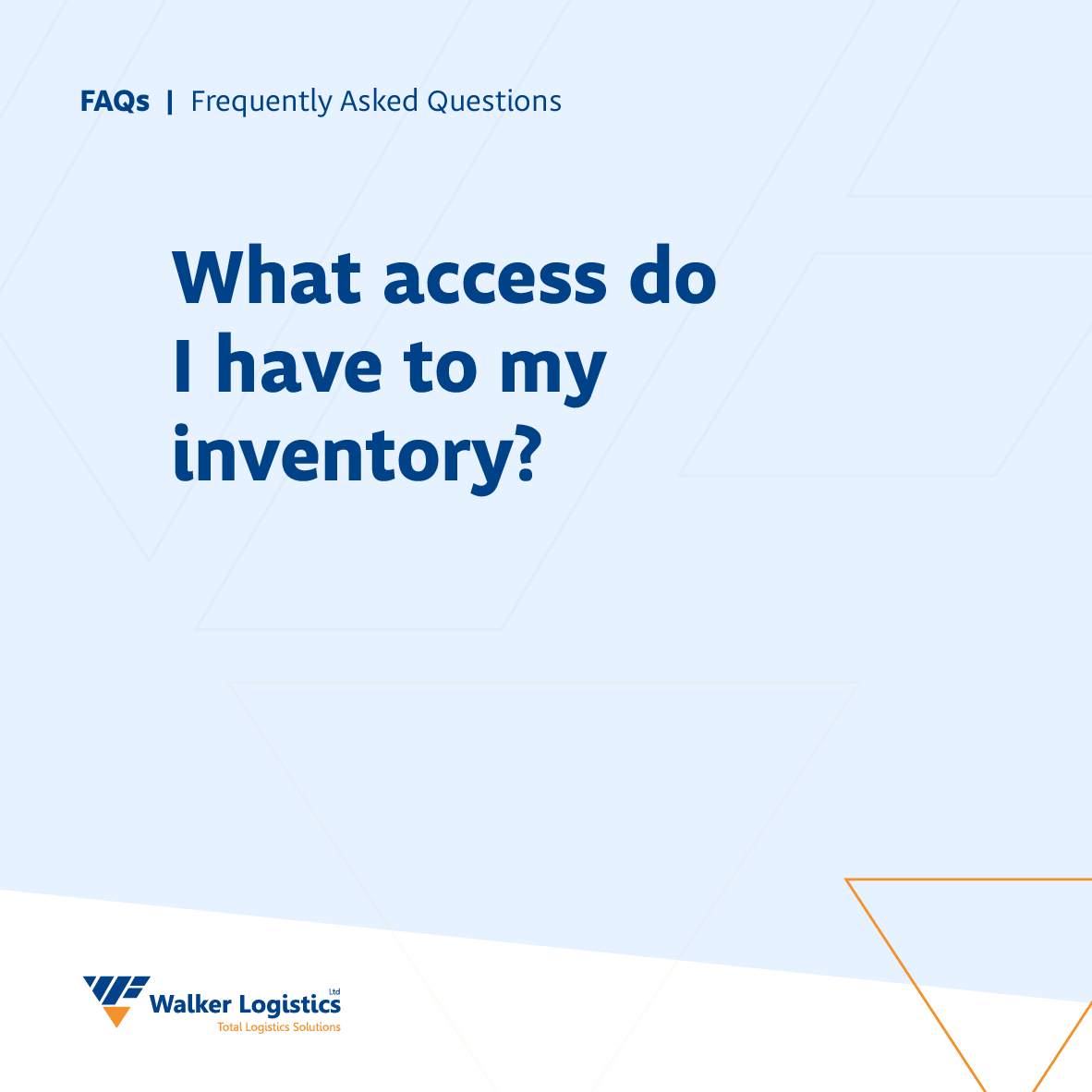 ltd_walker's tweet photo. What access do I have to my inventory?
We offer every customer a โweb viewโ facility, which gives real-time visibility of your current inventory full status on orders in progress.
#WalkerLogistics #Warehouse #GlobalLogistics #LogisticsIndustry #Logistics #Fulfiment #B2B https://t.co/9lTaKtX28l
