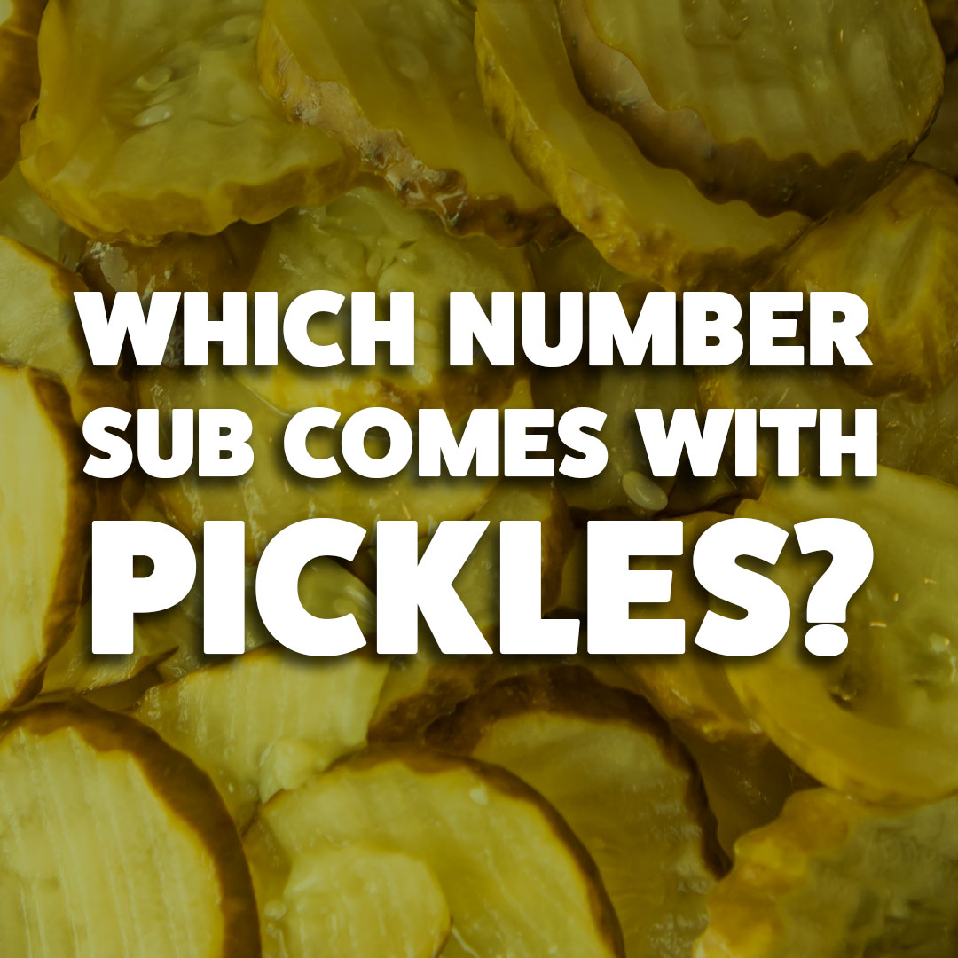 Jersey Mike's Subs on Twitter "This one’s for you, pickle people 😉 💚 