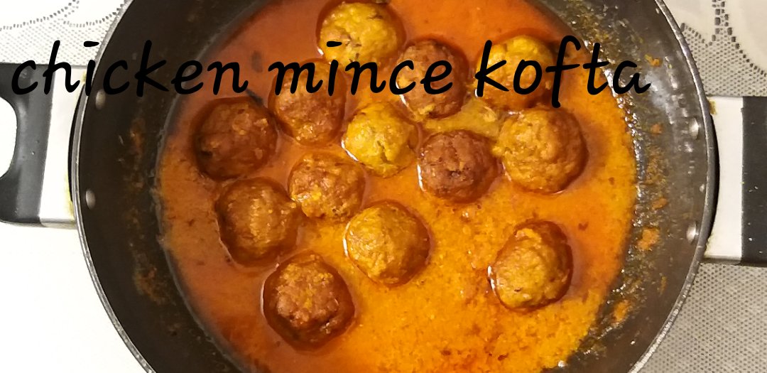 All non veg twitterati invited to eat chicken mince kofta😀