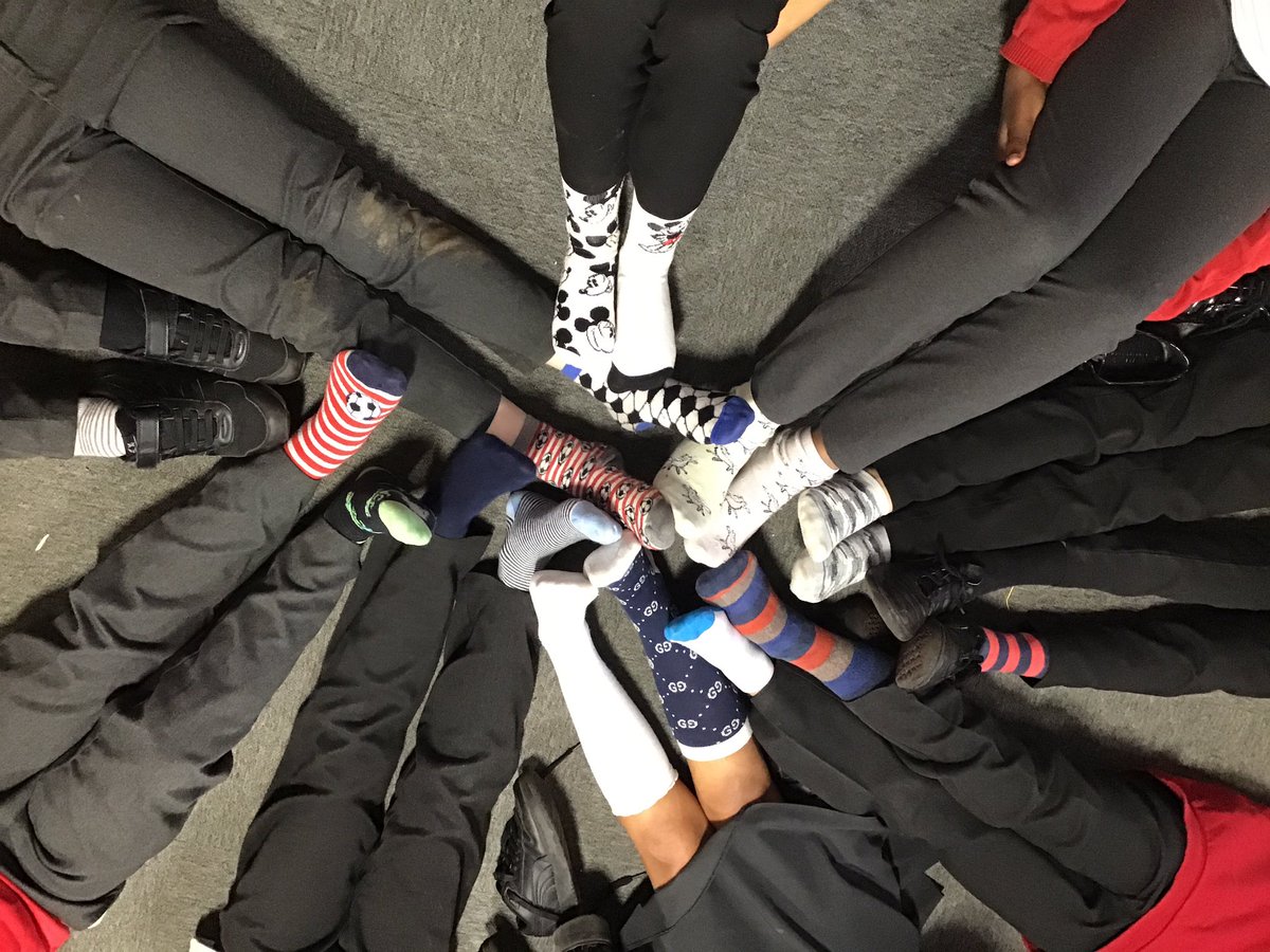 Odd Socks for Anti-Bullying week!!🧦 @kestrelmead <a href="/MrsBaleKMPA/">Mrs Bale KMPA</a> #oddsocks #antibullyingweek2022