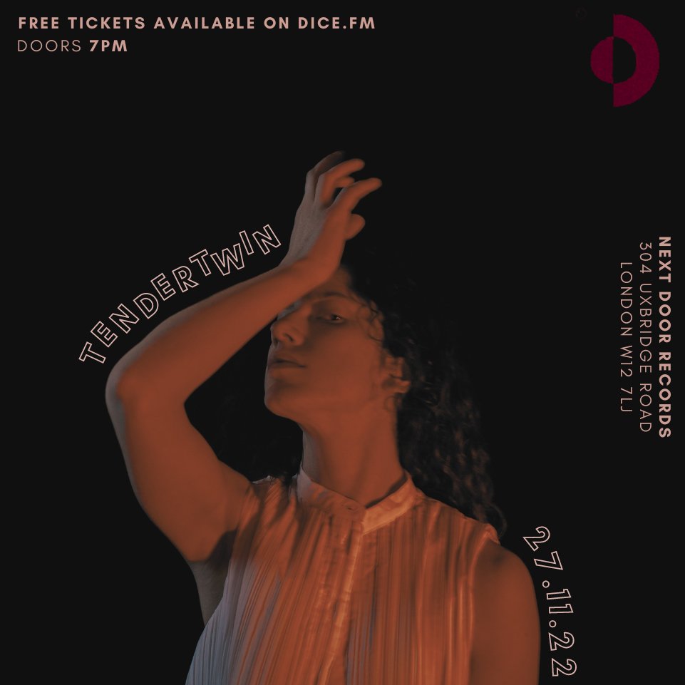 Tendertwin (@tendertwin) on Twitter photo YO— in less than two weeks... bringing the tunes to Next Door Records (whose vinyls & wines have my total testimony)! Last date before this odd year ends — fully banded with <a href="/oscarbrowne__/">Oscar Browne</a> <a href="/michaelcreanmus/">Michael Crean</a> & magical support of <a href="/iamlucawilding/">L u c a W i l d i n g</a>. Come sail x link.dice.fm/B568313424eb YO— in less than two weeks... bringing the tunes to Next Door Records (whose vinyls & wines have my total testimony)! Last date before this odd year ends — fully banded with <a href="/oscarbrowne__/">Oscar Browne</a> <a href="/michaelcreanmus/">Michael Crean</a> & magical support of <a href="/iamlucawilding/">L u c a W i l d i n g</a>. Come sail x link.dice.fm/B568313424eb