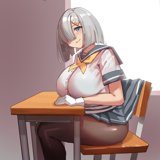 #艦これ 
浜風 ☺️ 