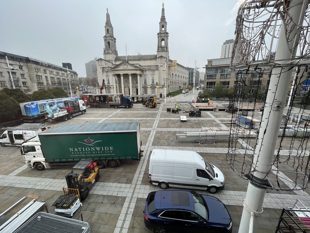 millsqleeds's tweet photo. The build for #IceCubeLeeds is underway! ❄️🎄

Find out more about the event » https://t.co/TwFG7fHVeI https://t.co/wSKlOtZg1g