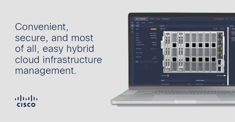 ciscoDC's tweet photo. Automate workflows in just a few clicks with the user-friendly workflow designer. 

#Intersight #IntersightWorkloadOptimizer

https://t.co/tRsdoawNJl https://t.co/p5yO7S8Yfd