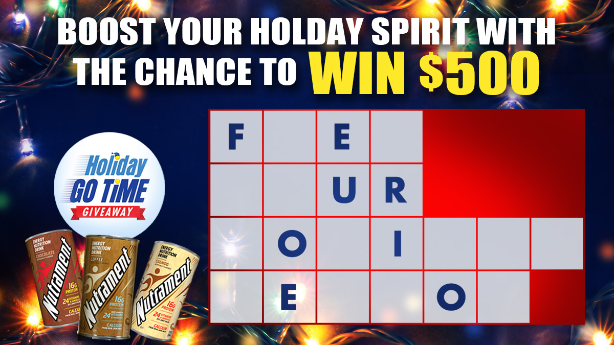 Nutrament on Twitter "It's Holiday GO TIME! Stay focused and fueled