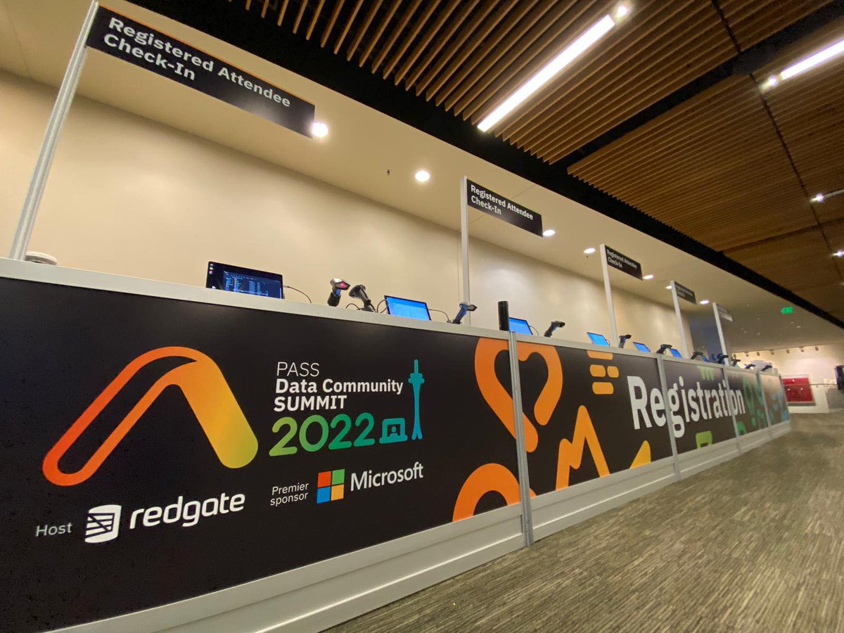 PASSDataSummit's tweet photo. 🤩 It's time! 🌎 We are LIVE from Seattle to the world! #PASSDataCommunitySummit officially kicks off with a robust set of Pre-Cons today and tomorrow! We couldn’t be happier to celebrate the #data community homecoming with all of you! Let's do this! 🎉 https://t.co/AM5EG3p5A4
