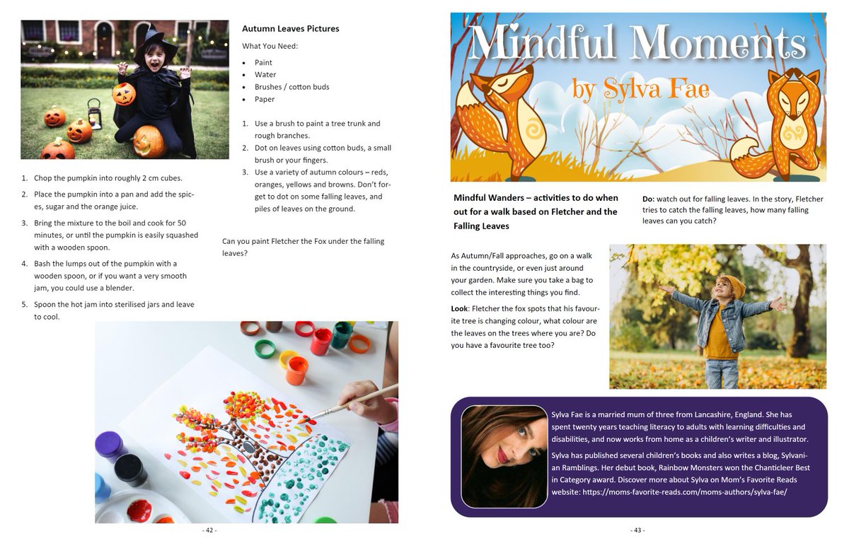RawlinsonJulia's tweet photo. Lovely Fletcher and the Falling Leaves review, craft and mindful walk, and lots of other autumn things to read and do in Mom's Favorite Reads eMagazine - free to read and download here and on Amazon:  https://t.co/FaO4XIGeht #FletchersFourSeasons #FletcherAndTheFallingLeaves https://t.co/N6F9UF2uKM