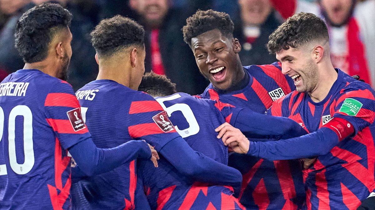 Exactly a 𝐖𝐄𝐄𝐊 to go until <a href="/USMNT/">U.S. Soccer Men's National Team</a> plays its first game at the FIFA World Cup in Qatar! ⏳🙌

You ready? 🇺🇸👀

#QatarWorldCup2022