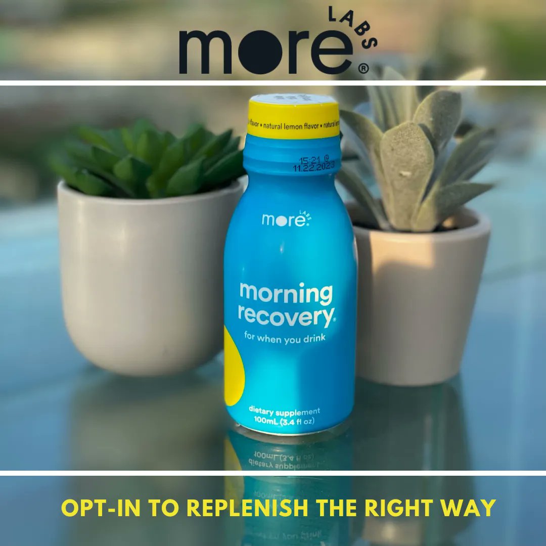 TheWorkPerk's tweet image. Eliminate those rough mornings with the unique scientific blend of @morelabs Morning Recovery. Opt-in now to replenish your workplace. 

#MoreLabs #MoreYou #MorningRecovery

*For workplaces in Los Angeles &amp;amp; Chicago