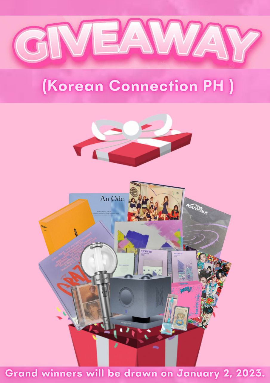Korean Connections PH on Twitter "KPOP MERCH GRAND GIVEAWAY As we all