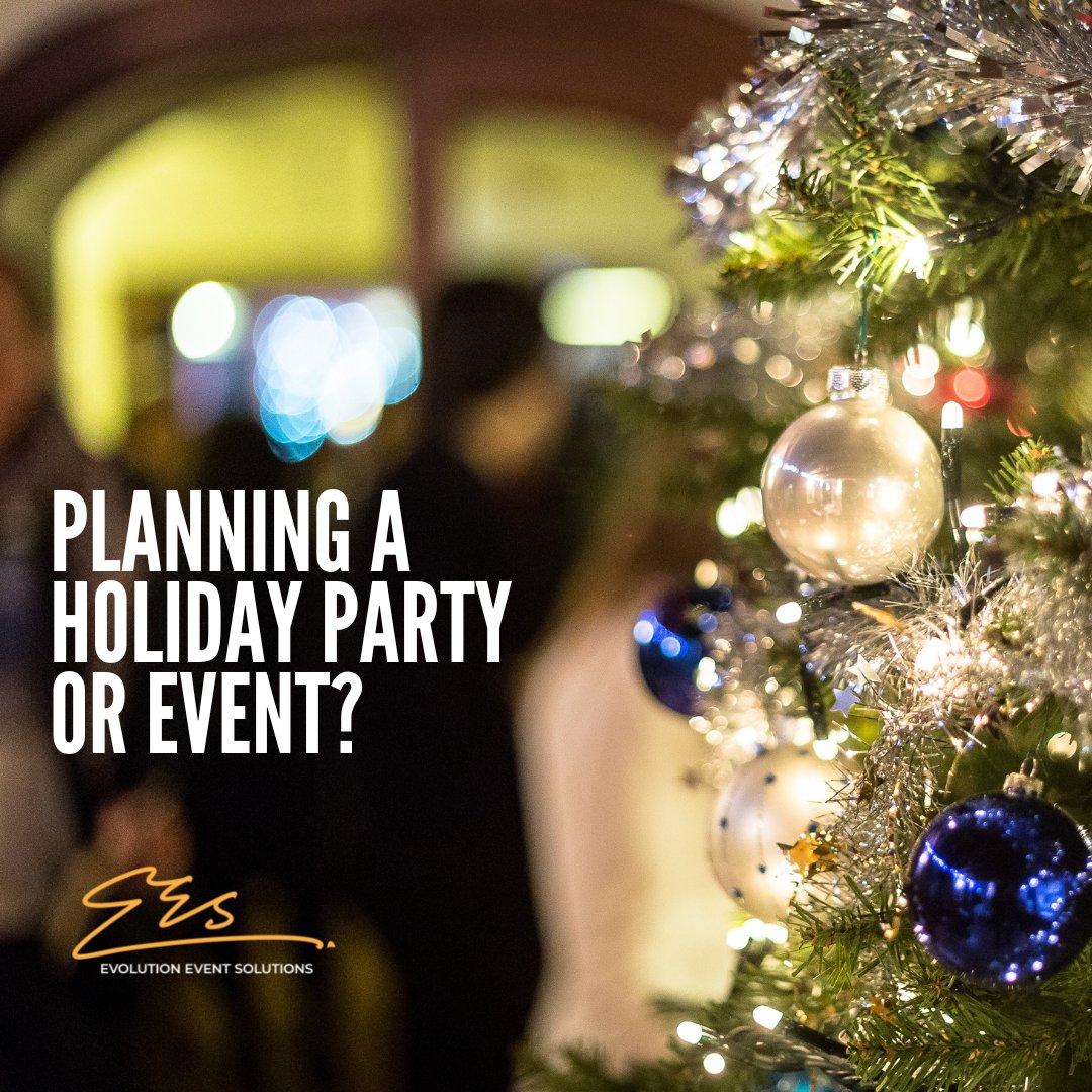 EvolvedEvent's tweet image. Ready to plan a holiday event or party? 🎄 #TeamEES can help! #holidayparty #holidayevent