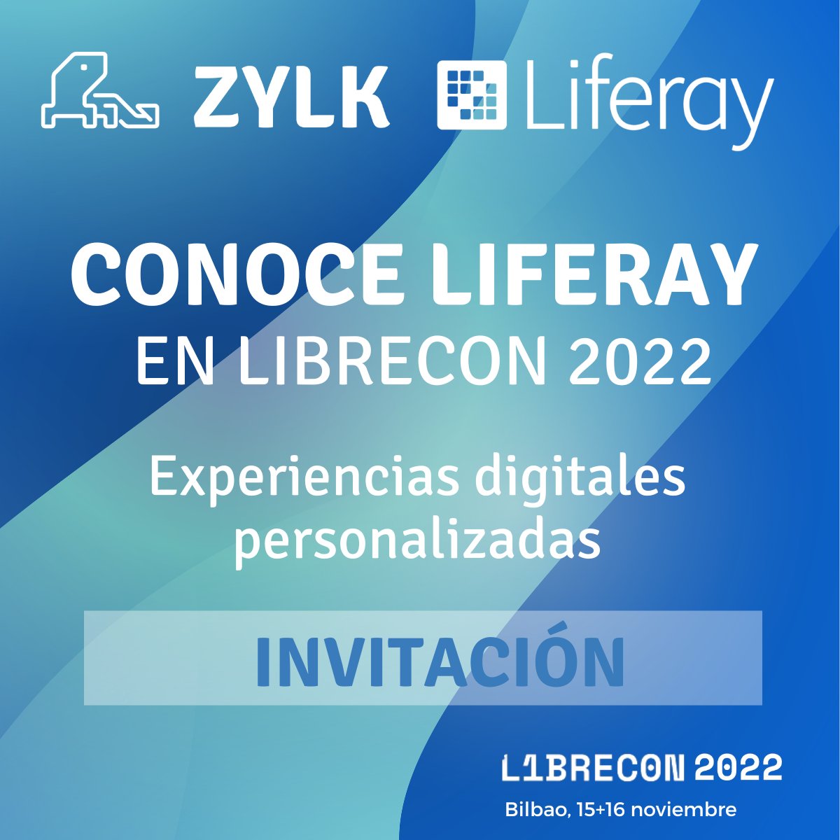 zylknet's tweet image. Mañana estaremos en @Librecon junto a nuestro Partner @Liferay

¡Todavía estás a tiempo de acompañarnos! 

Solicita tu entrada👇

bit.ly/Librecon22L

❗Contamos con un número de entradas limitadas❗

@esletweets @mypublicinbox

#LibreCon2022 #LibreCon #OpenSource #Liferay