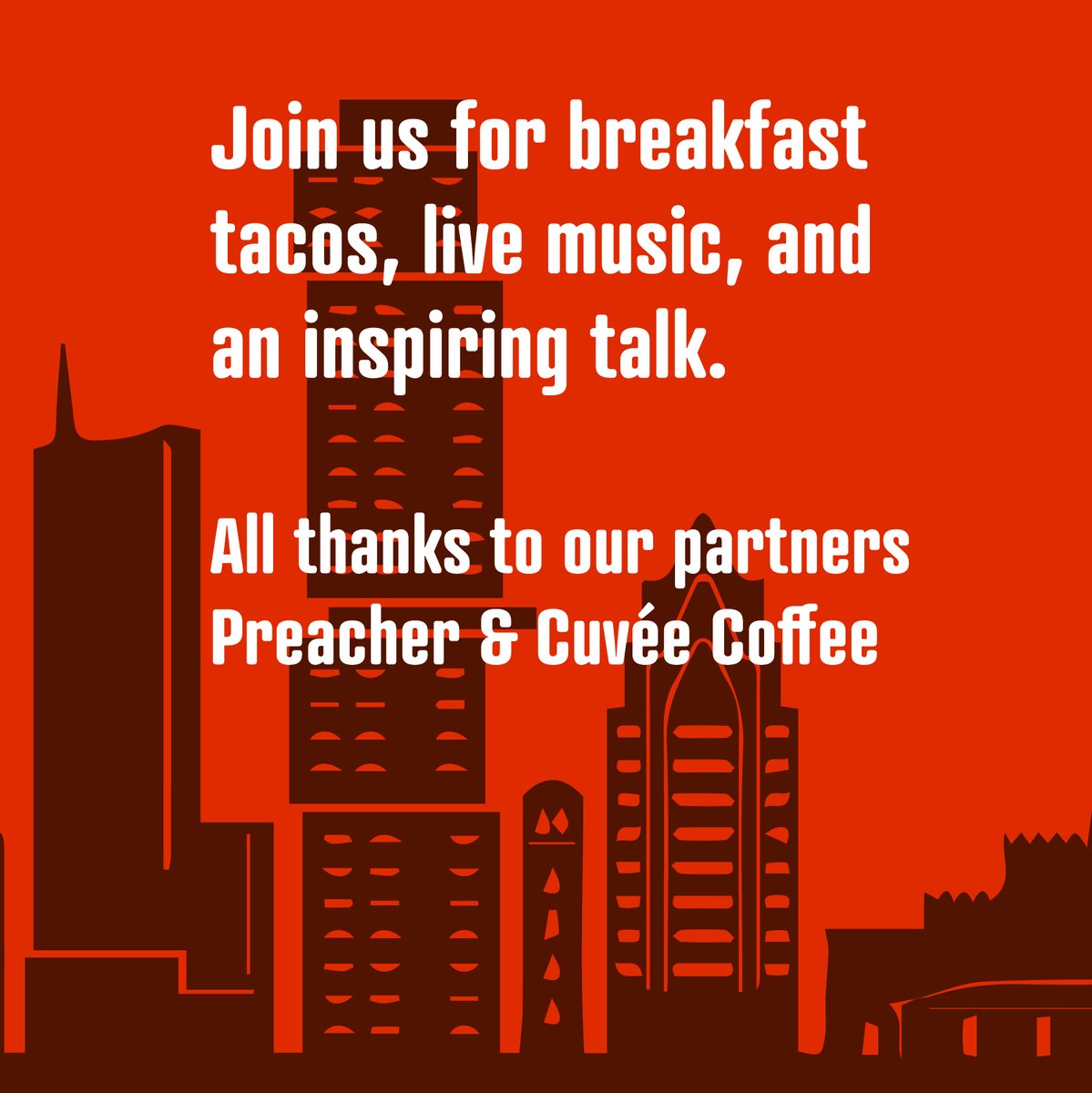 CM_Austin's tweet image. Registration is now open for our next event this Friday, Nov 18th: creativemornings.com/talks/claire-c… Seek answers with the hashtags #CMtruth &amp;amp; #CMATX