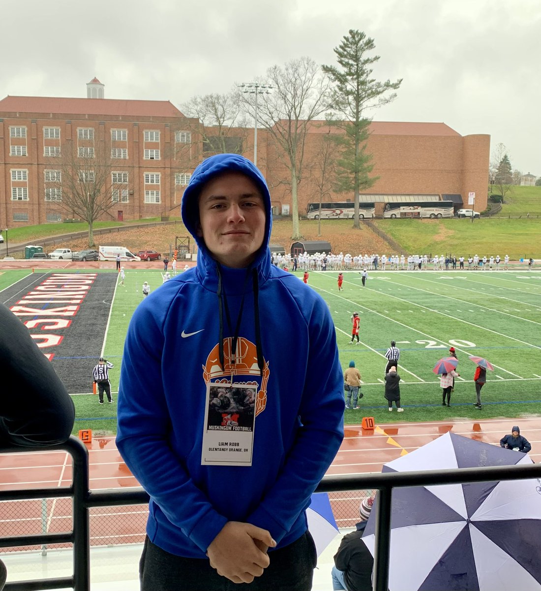 Thanks to <a href="/MuskingumFB/">Muskingum Football</a> for having me out on a visit to watch a hard fought rivalry game.