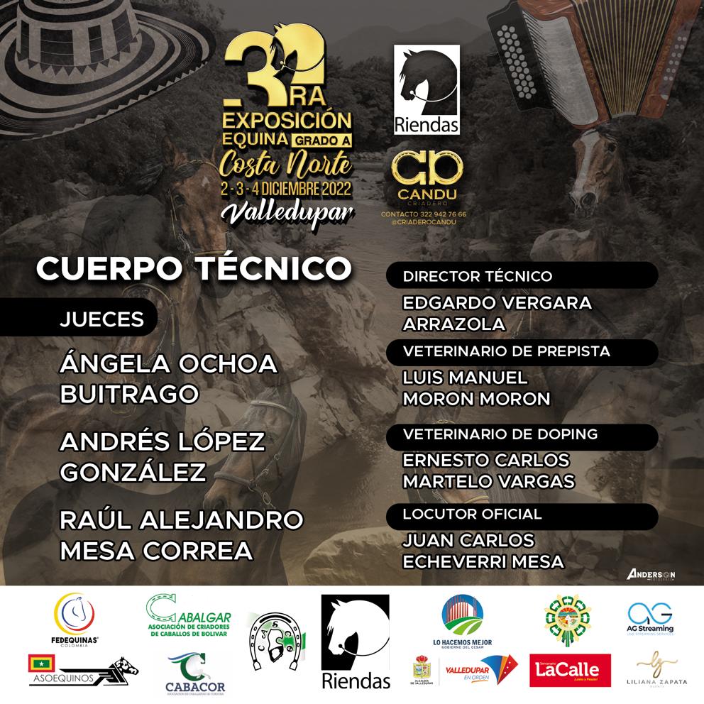 RiendasCesar's tweet photo. Cordialmente invitados a nuestra 3a EXPOSICIÓN EQUINA GRADO A COSTA NORTE el 2, 3 y 4 de Dic/2022 en el Coliseo de Ferias Luis Alberto Monsalvo Ramírez de Valledupar, en la cual estamos trabajando de forma incansable las 5 asociaciones de la Costa Caribe, CABALLOS Y ACORDEONES! https://t.co/PERxbALcnQ